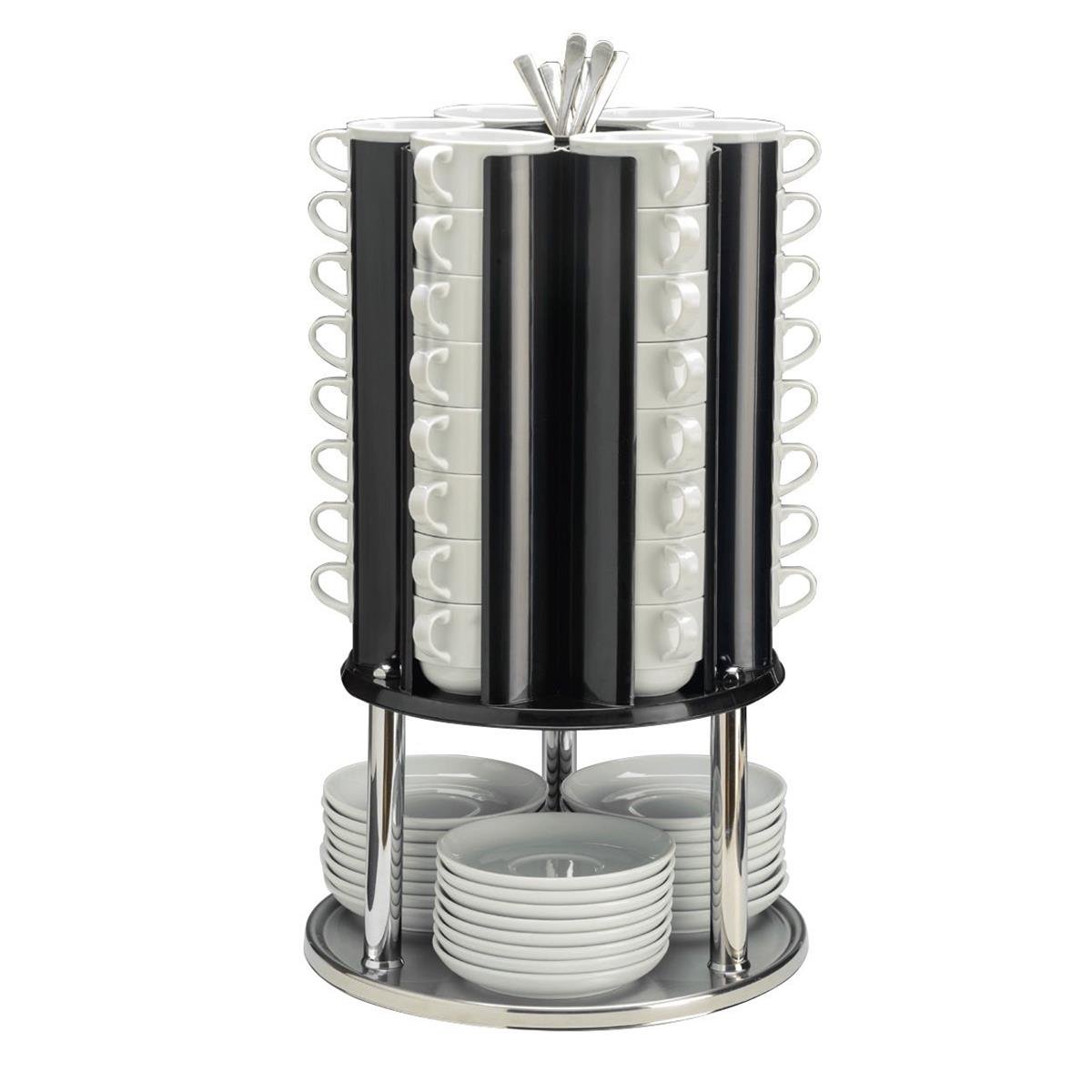 Zicco | Metal Altlı Döner Tabak, Fincan, Kaşık StandıAkrilikZiccoMetal Altlı Döner Tabak, Fincan, Kaşık Standı