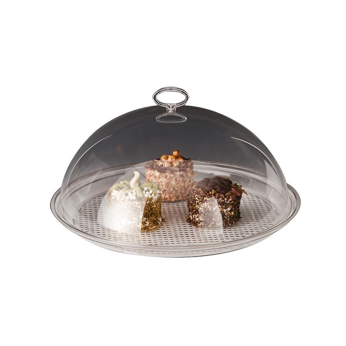 Zicco Polikarbonat Tepsili Akrilik Kapaklı Fanus 42 cmPolikarbonZiccoPolikarbonat Tepsili Akrilik Kapaklı Fanus