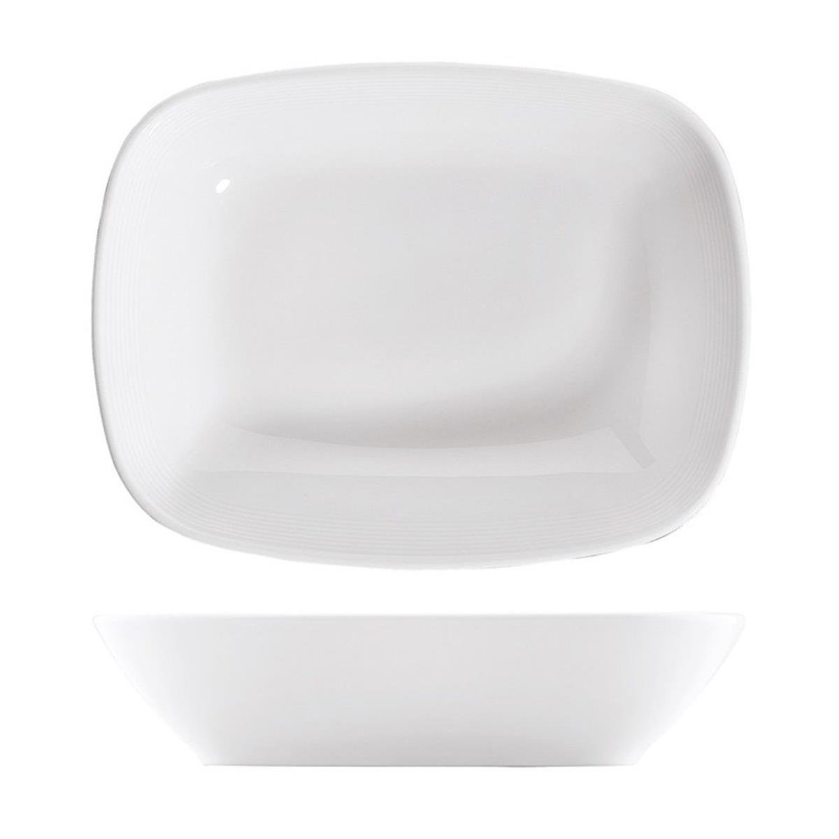 Kütahya Porselen | Rey | Porselen Kare Kayık TabakReyKütahya PorselenPorselen Kare Kayık Tabak