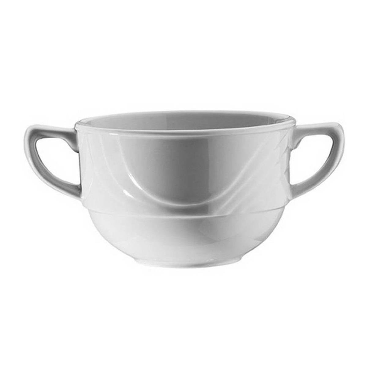 Kütahya Porselen | Didim  | Porselen Konsome Kase ve TabağıDidimKütahya PorselenPorselen Konsome Kase ve Tabağı