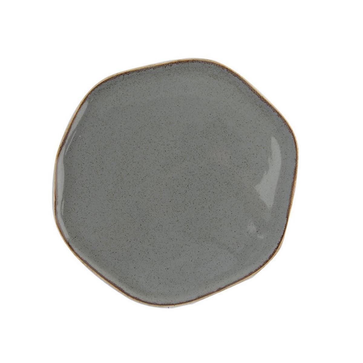 Porland Alumilite | Pure Seasons | Porselen Koyu Gri Düz TabakPure SeasonsPorlandPorselen Koyu Gri Düz Tabak