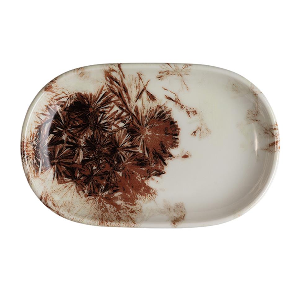 OrionID FinePorser Orion Oval Kayık Tabak 14 cm