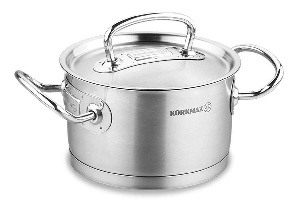 Korkmaz | Proline Paslanmaz Çelik Satin TencereTencerelerKorkmazProline Paslanmaz Çelik Satin Tencere