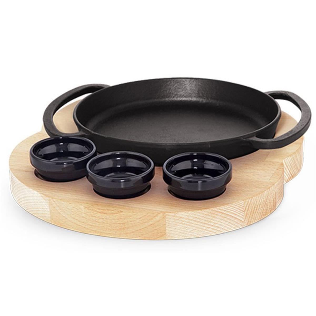 Kapp Seramik Sos Kabı (Yuvarlak Tava Altlığı İçin)Döküm TavalarKappSeramik Sos Kabı