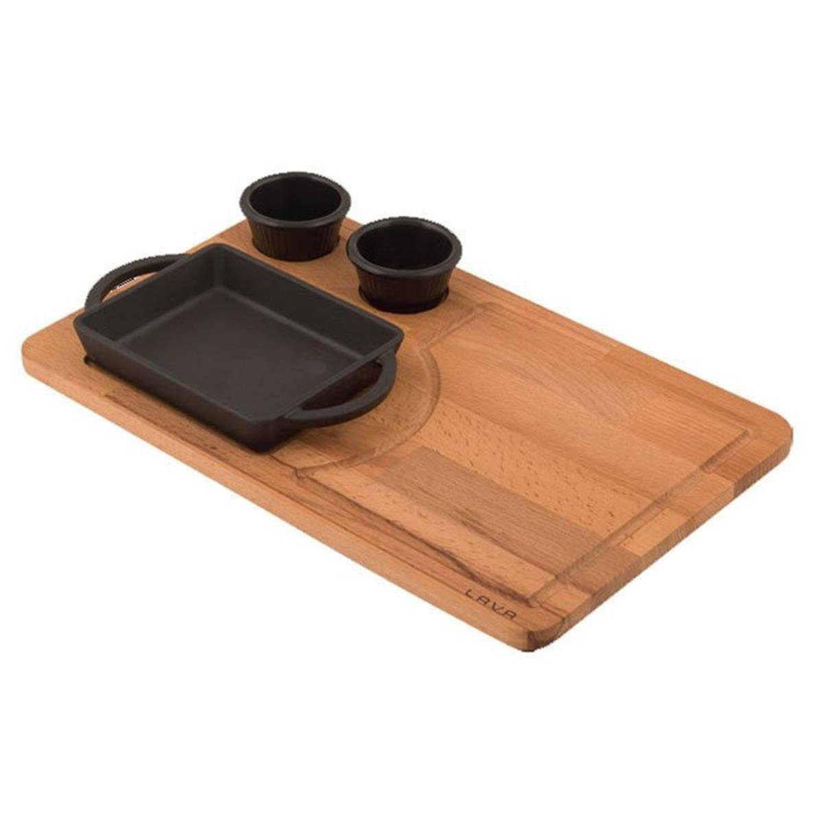 Lava Ahşap Altlıklı Kare Kulplu Tabak 12x12 cmKayın AğacıLavaAhşap Altlıklı Kare Kulplu Tabak