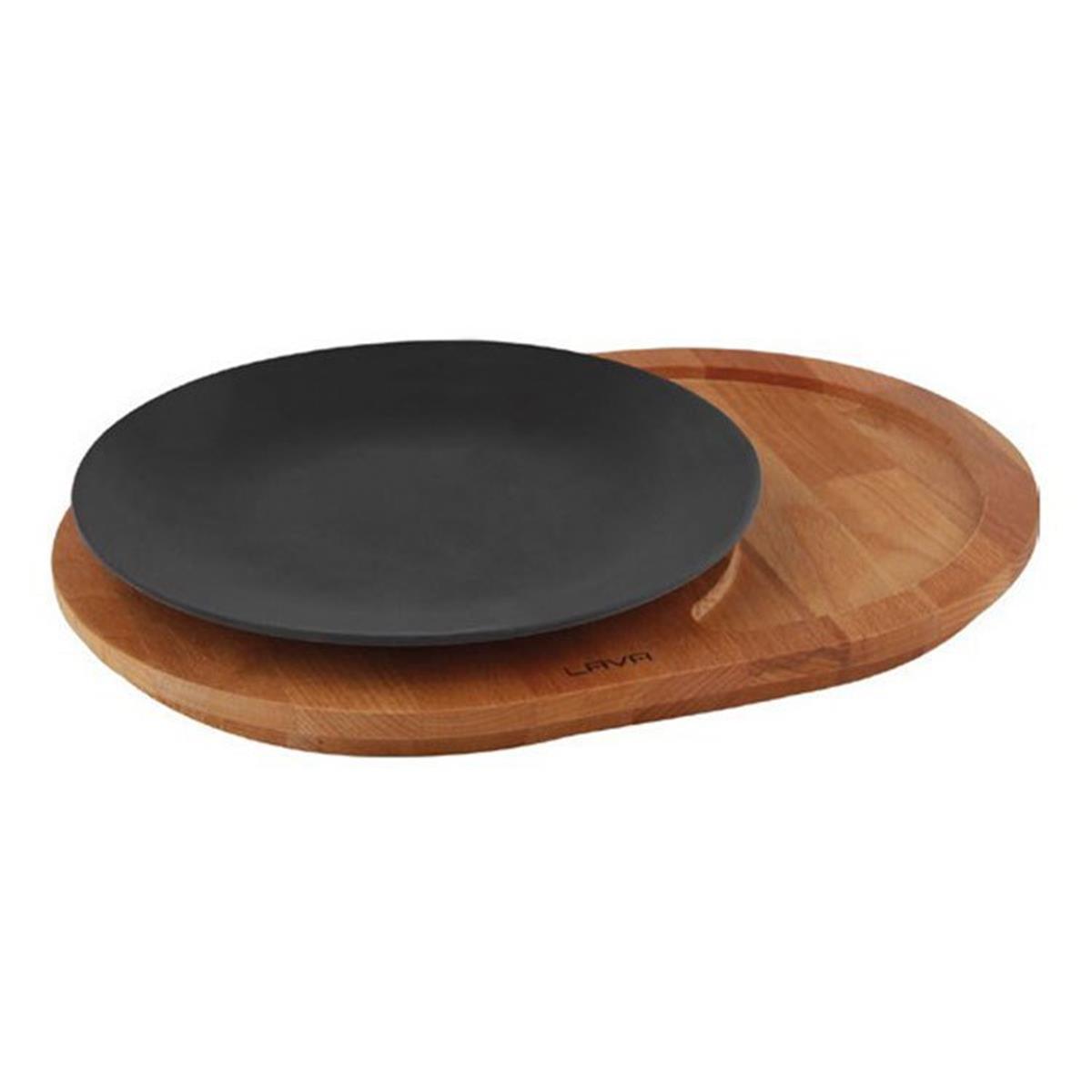 Lava Ahşap Altlıklı Yuvarlak Döküm Demir Tabak 21 cmFajita, Hotplate ve Döküm TabaklarLavaAhşap Altlıklı Yuvarlak Döküm Demir Tabak
