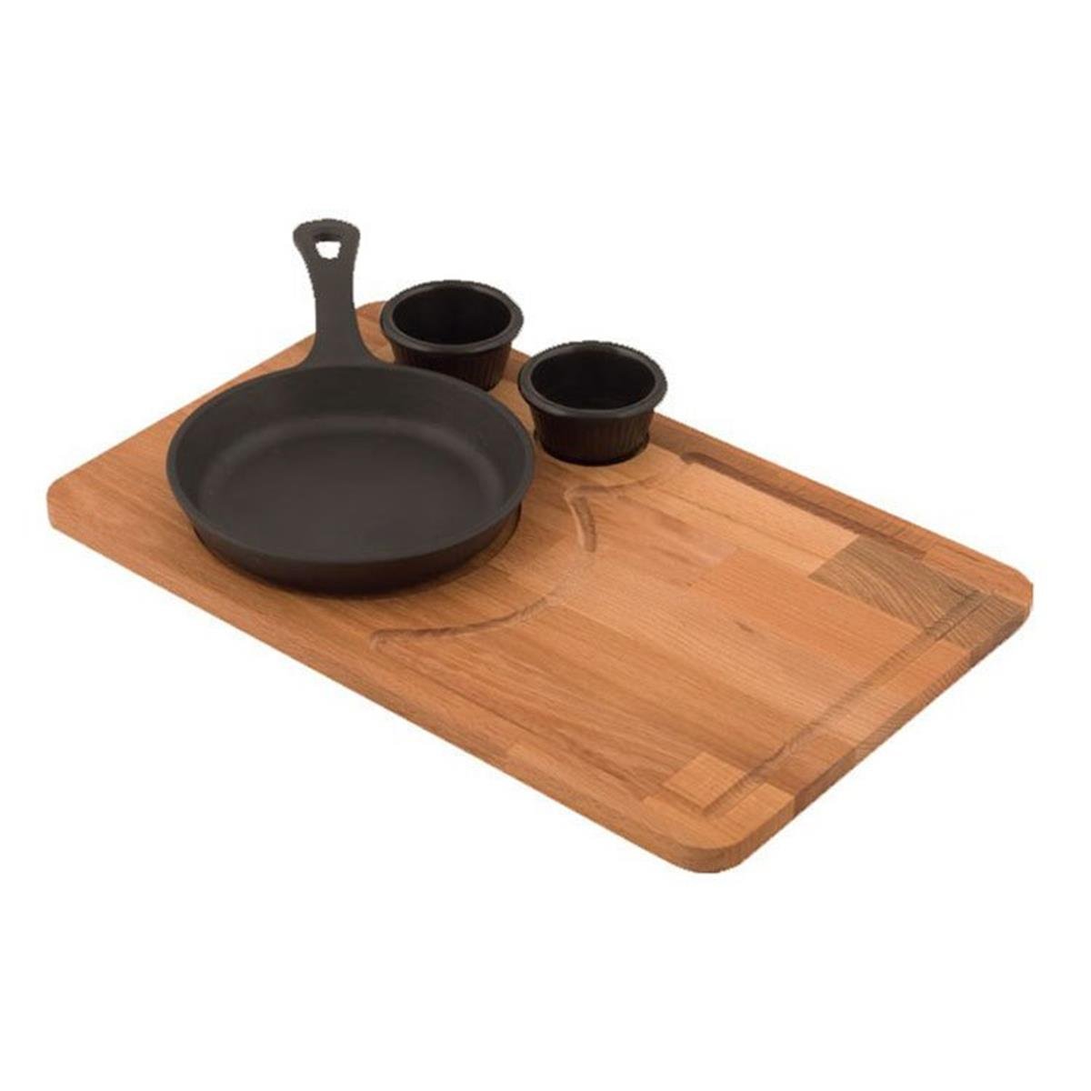 Lava Ahşap Altlıklı Yuvarlak Saplı Tava 16 cmKayın AğacıLavaAhşap Altlıklı Yuvarlak Saplı Tava