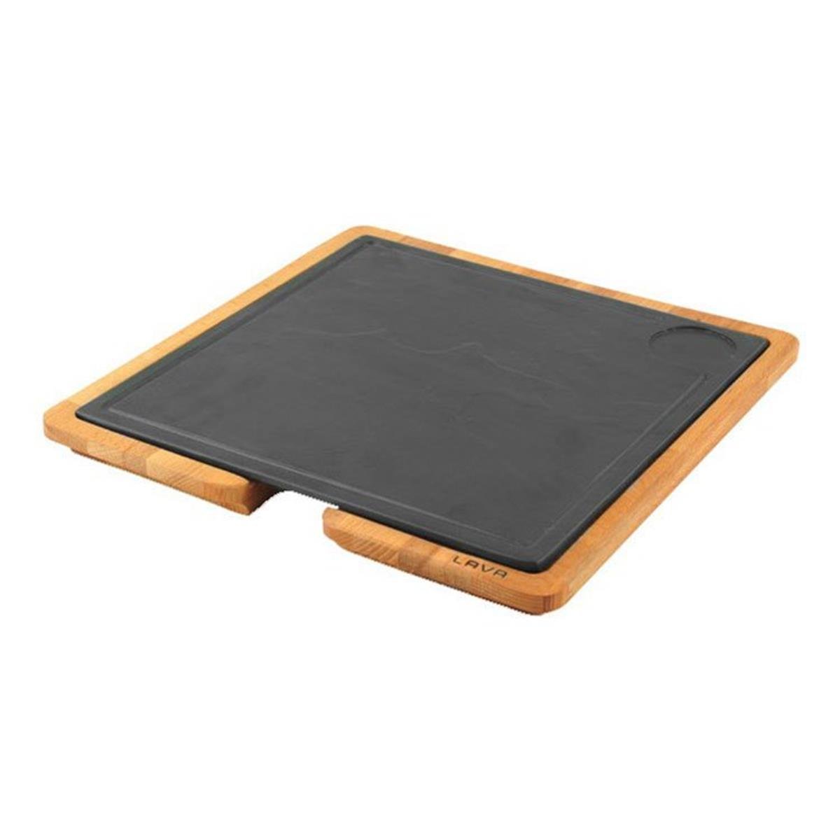 Lava Ahşap Saplı Servis Tahtası, Hot Plate Döküm Demir Plakalı 25x25 cmKayın AğacıLavaAhşap Saplı Servis Tahtası, Hot Plate Döküm Demir Plakalı
