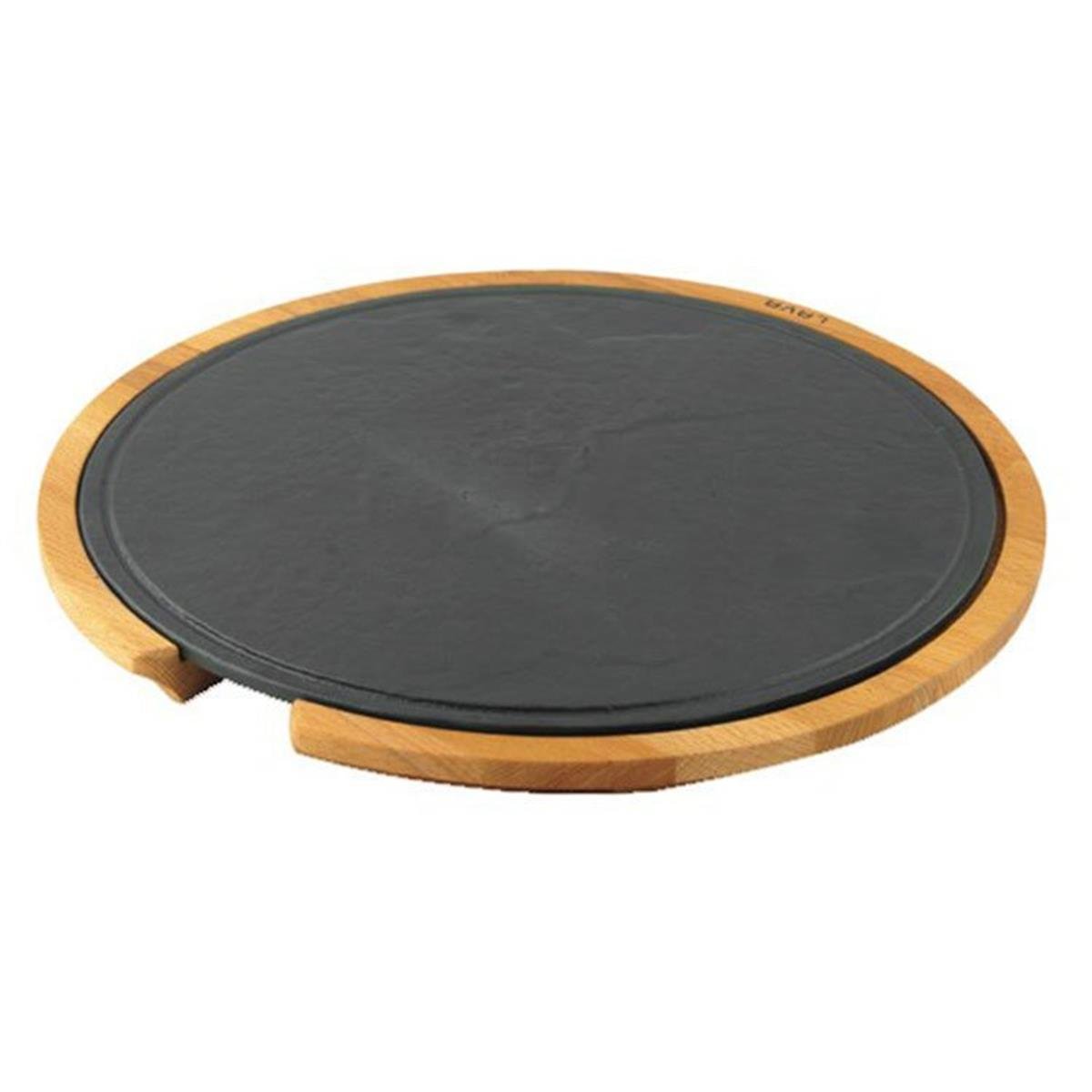 Lava Ahşap Servis Tahtası, Hot Plate Döküm Demir Plakalı 29,5 cmKayın AğacıLavaAhşap Servis Tahtası, Hot Plate Döküm Demir Plakalı