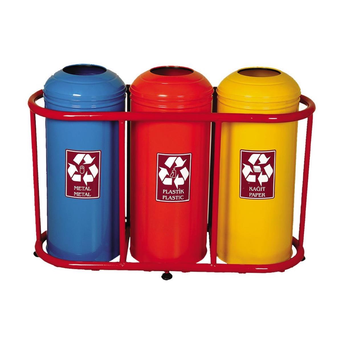 Toros Metal Atık Kutusu Standı Kafes Tipi BoyalıGeri DönüşümToros MetalAtık Kutusu Standı Kafes Tipi Boyalı