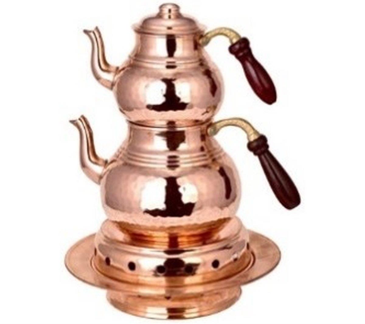 Zino Copper - Bakır |  Bakır Çaydanlık Set 850/1800 ccBakır ÜrünlerZino Copper - BakırBakır Çaydanlık Set 850/1800 cc