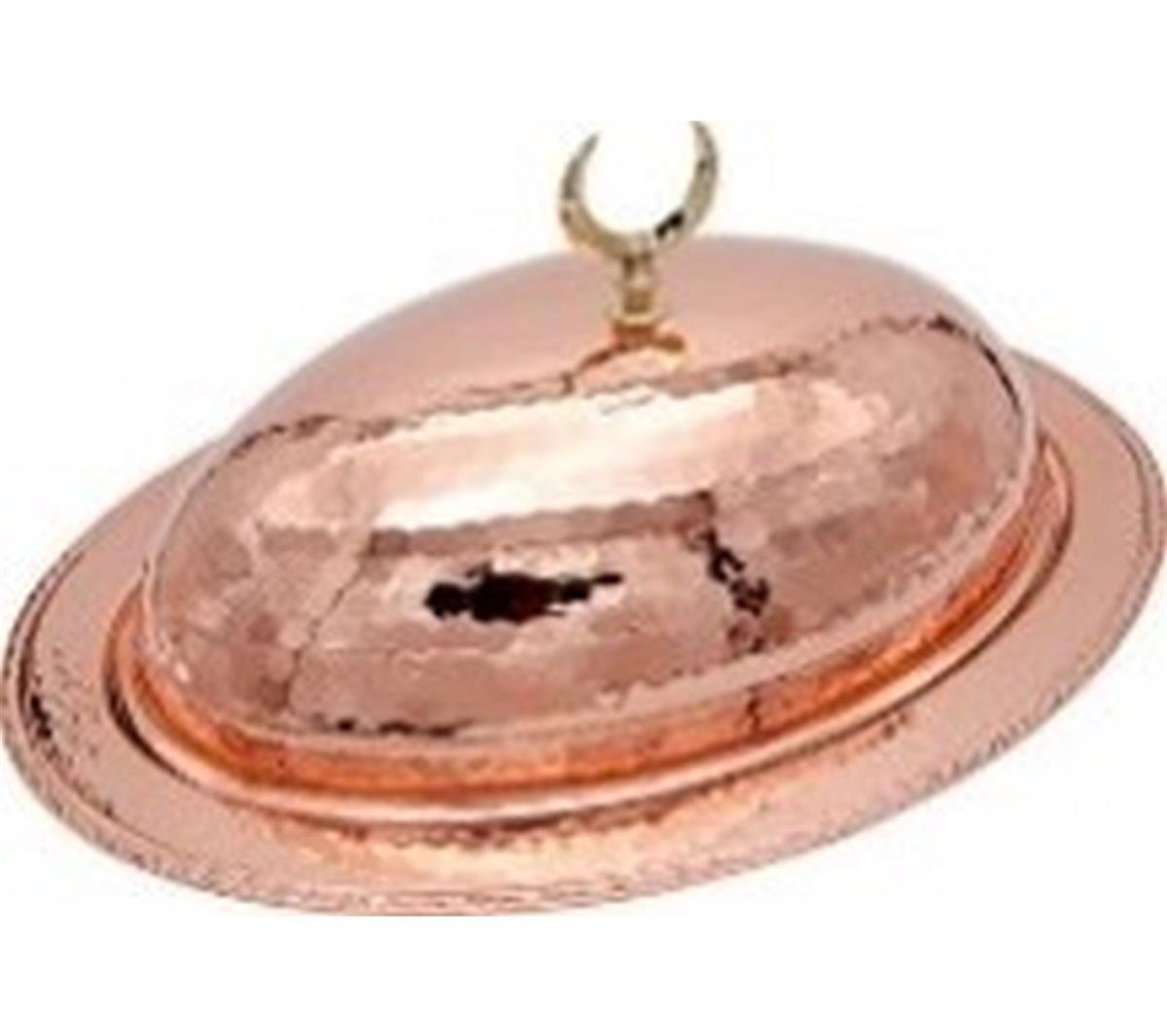 Zino Copper - Bakır |  Bakır Kubbe Kapaklı Kayık Sahan 25 cmBakır ÜrünlerZino Copper - BakırBakır Kubbe Kapaklı Kayık Sahan 25 cm