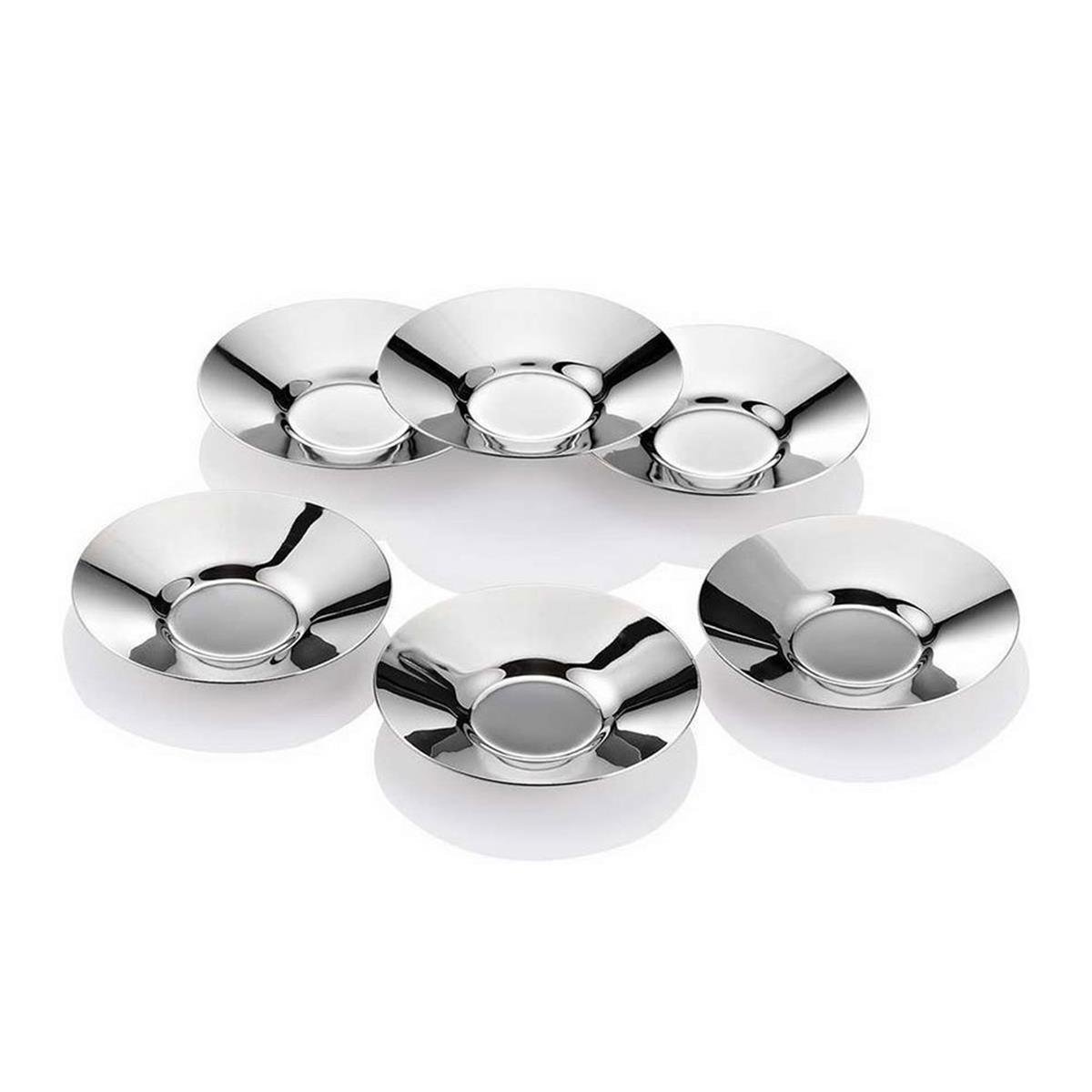 Biradlı Çelik Sade Çay TabağıÇay Kahve SetleriBiradlıÇelik Sade Çay Tabağı