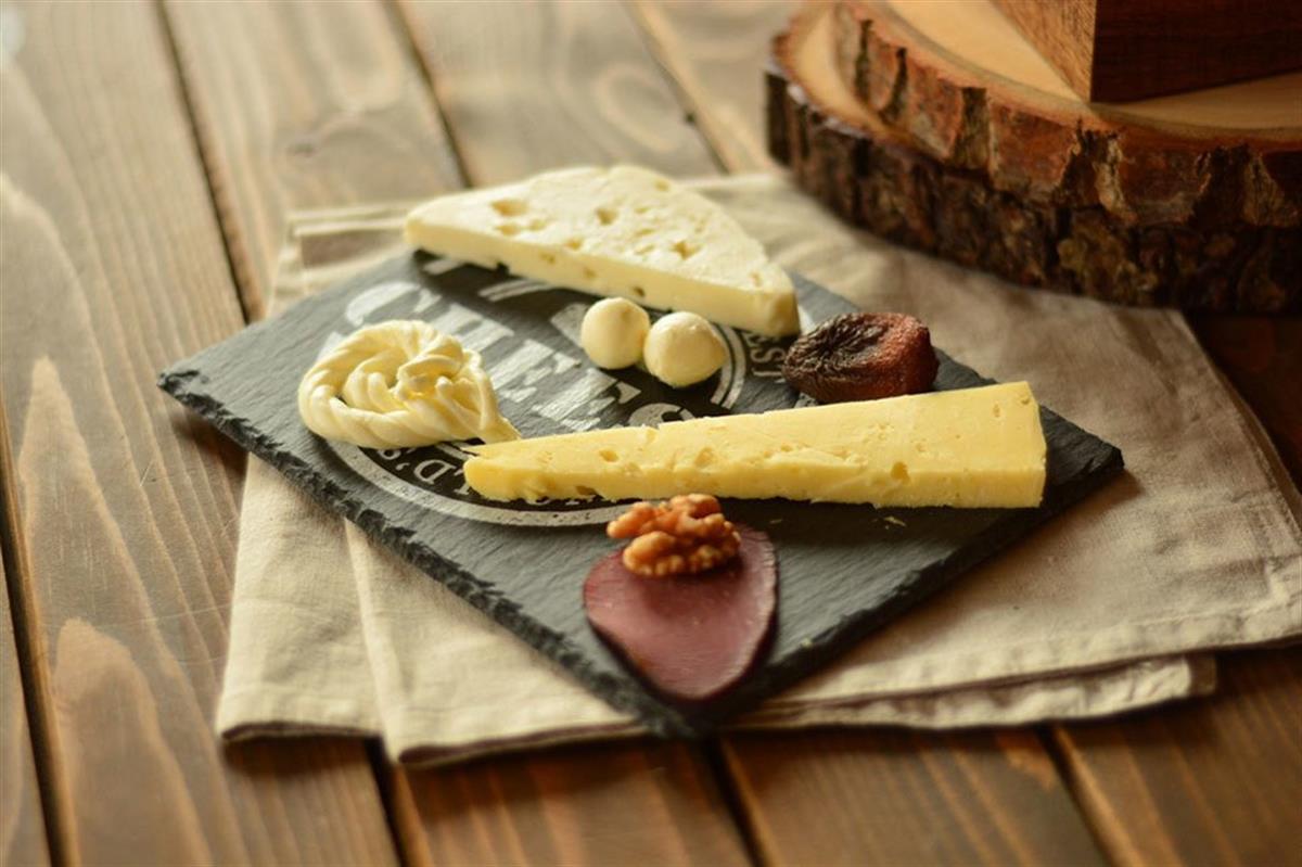 Taşev | Cheezy | Siyah Peynir Sunum Tabağı
