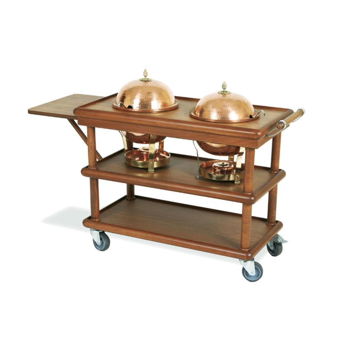 Ormel Çorba Servis Arabası İki Bakır RaşoluServis ArabalarıOrmelÇorba Servis Arabası İki Bakır Raşolu