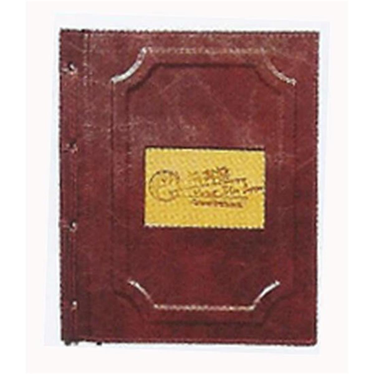 Stark Menü | Bağcıklı Çerçeveli Deri Pencereli MenüMenü ve SümenlerStark MenüDeri Pencereli Bağcıklı Çerçeveli Menü