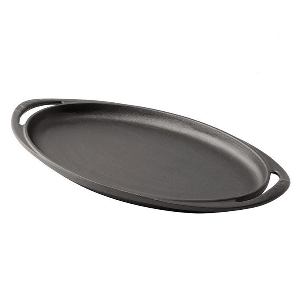 Lava Metal Kulplu Döküm Demir Oval Kızartma Tavası 23x40 cmKızartma TavalarıLavaDöküm Demir Oval Kızartma Tavası