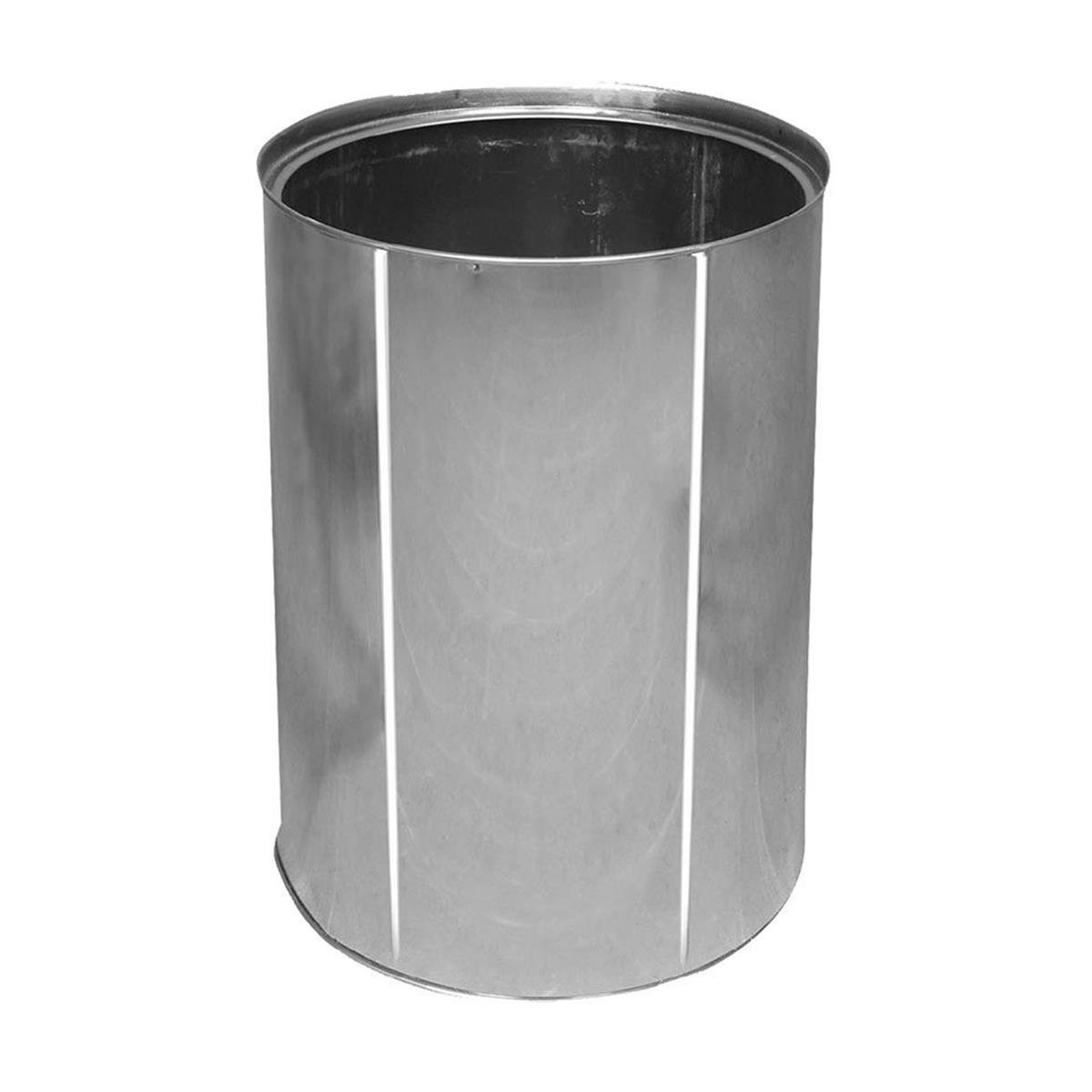 Toros Metal Endüstriyel Çöp Kovası 430 Kalite Paslanmaz ÇelikÇöp KovalarıToros MetalEndüstriyel Çöp Kovası