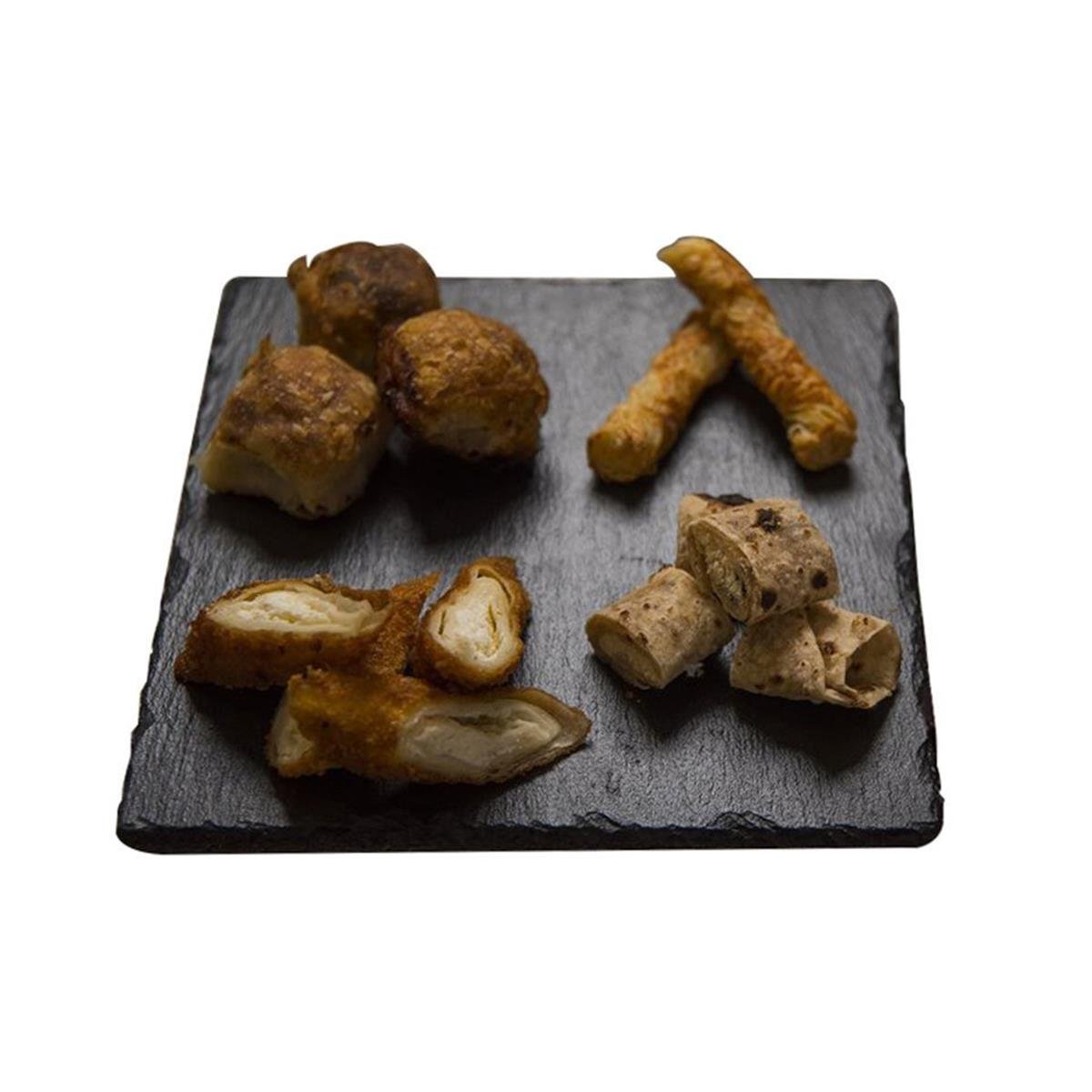 Mat | Kayrak Serisi | Kare Tabak - Naturel KenarKayrakMat For HomeKare Tabak - Naturel Kenar