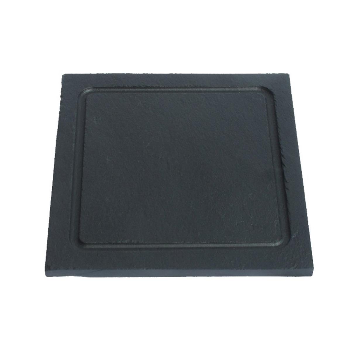 Mat | Kayrak Serisi | Kare Tabak Oluklu Düz KenarKayrakMat For HomeKare Tabak Oluklu Düz Kenar