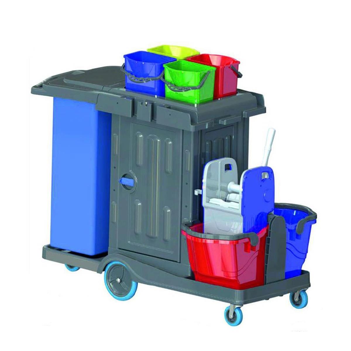 Arı Metal | Kat Temizlik Arabası PressliTemizlik ArabalarıArı MetalKat Temizlik Arabası Pressli