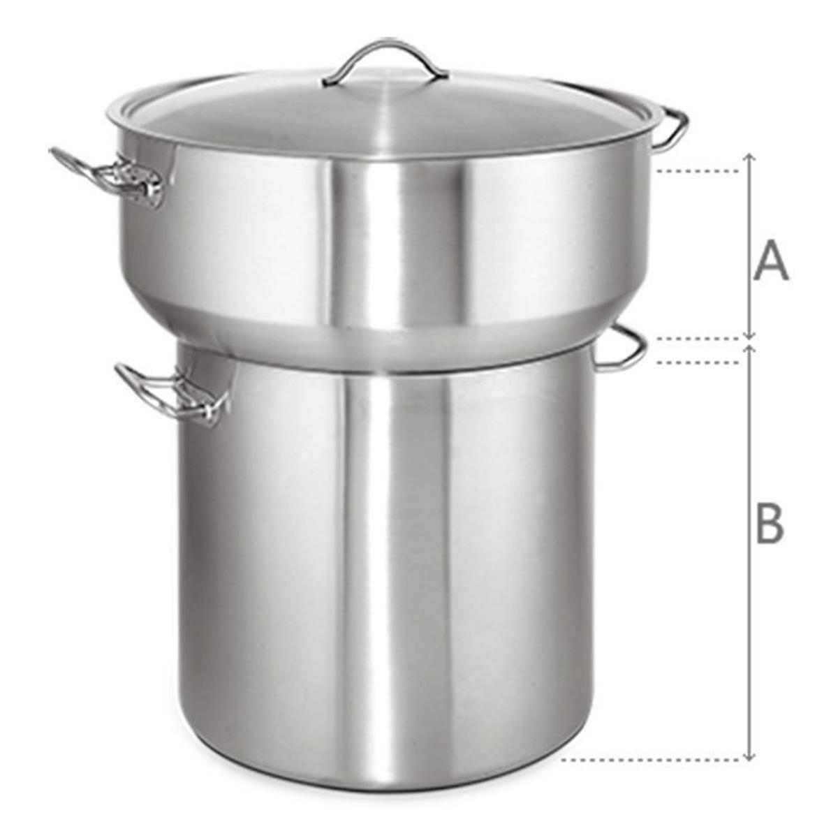 Kapp Kuskus Tencere Seri (Kapaklı)Silindirik TencerelerKappKuskus Tencere Seri (Kapaklı)