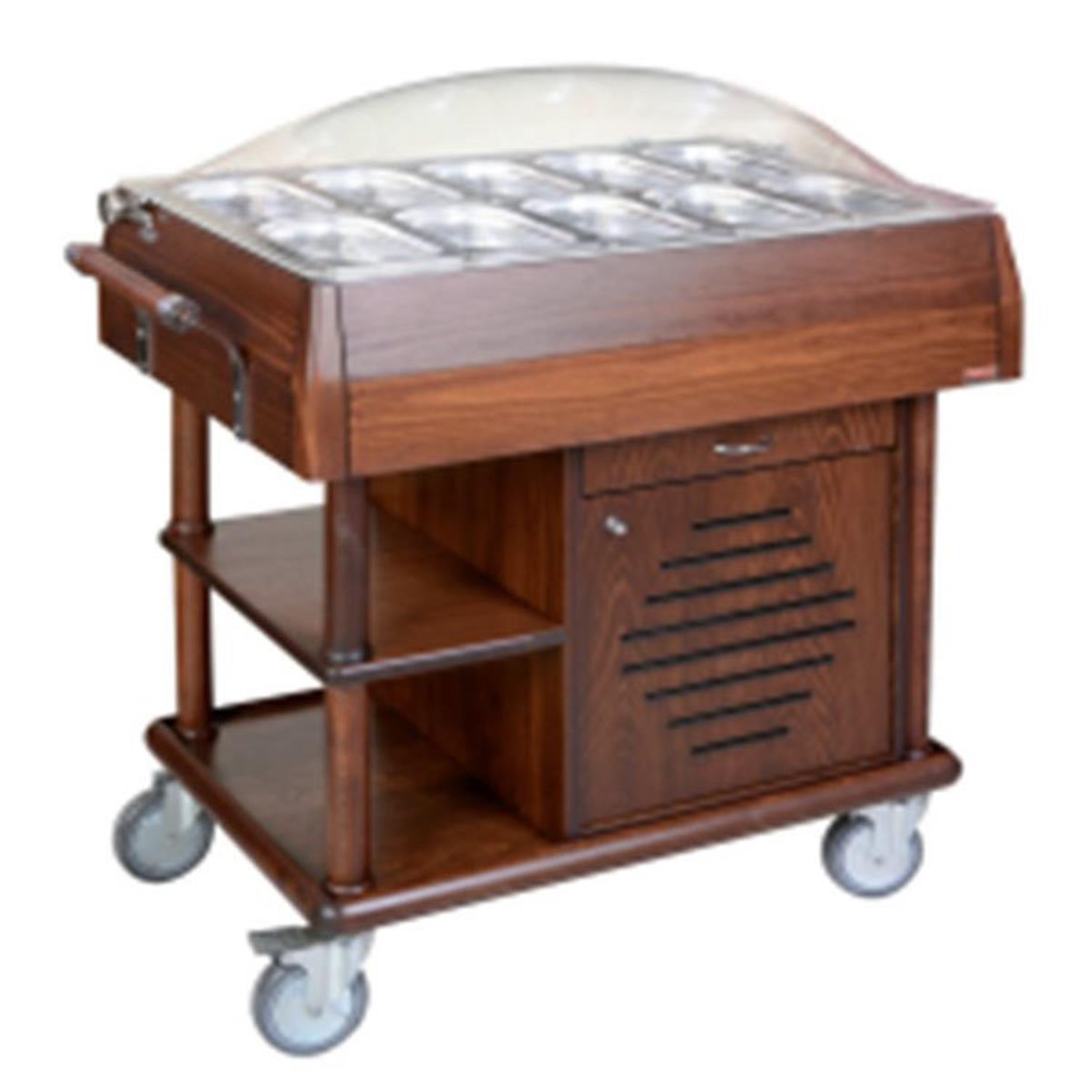 Ormel Motor Soğutmalı Meze Servis ArabasıServis ArabalarıOrmelMotor Soğutmalı Meze Servis Arabası