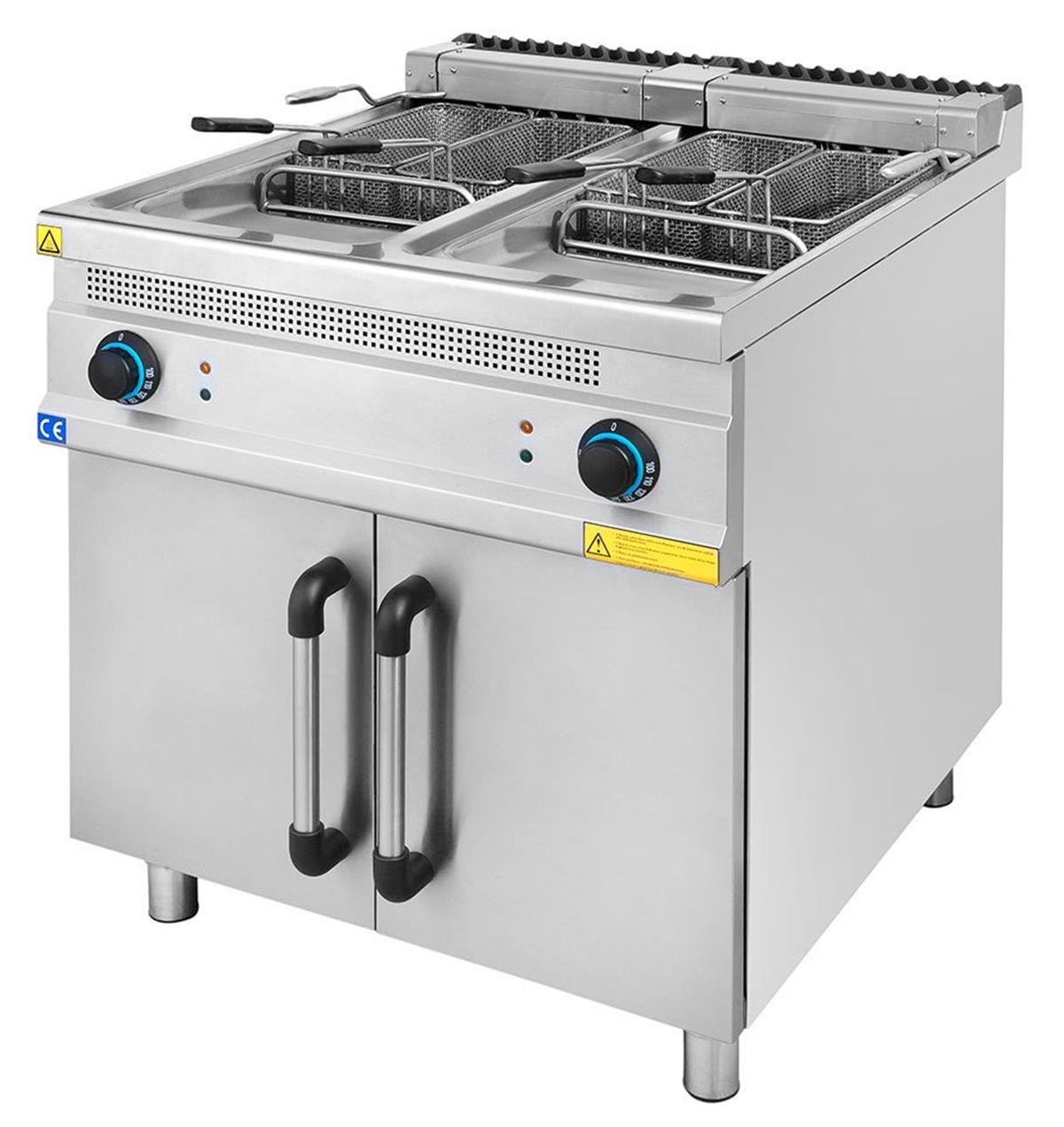 Myco'Ality | 930 Serisi | Gazlı Fritöz & Stand / Çift Hazneli TC.9FG800Salamanderler ve IzgaralarMycoMyco'Ality Gazlı Fritöz & Stand / Çift Hazneli TC.9FG800