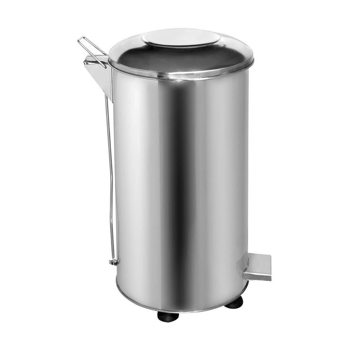 Toros Metal Pedallı Çöp Kovası 40 lt 304 KalitePedallı Çöp KovalarıToros MetalPedallı Çöp Kovası