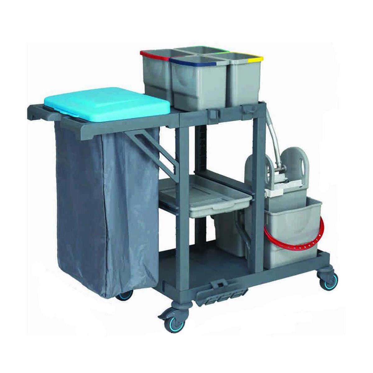 Arı Metal | Plastik Temizlik Kat ArabasıTemizlik ArabalarıArı MetalPlastik Temizlik Kat Arabası