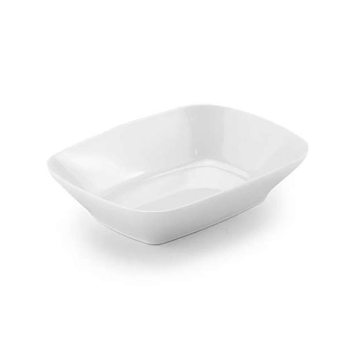 Özgül Melamin | Tria | Porelin Köşeli Kayık Tabak 14x10 cmPorelinÖzgül MelaminPorelin Köşeli Kayık Tabak 14x10 cm