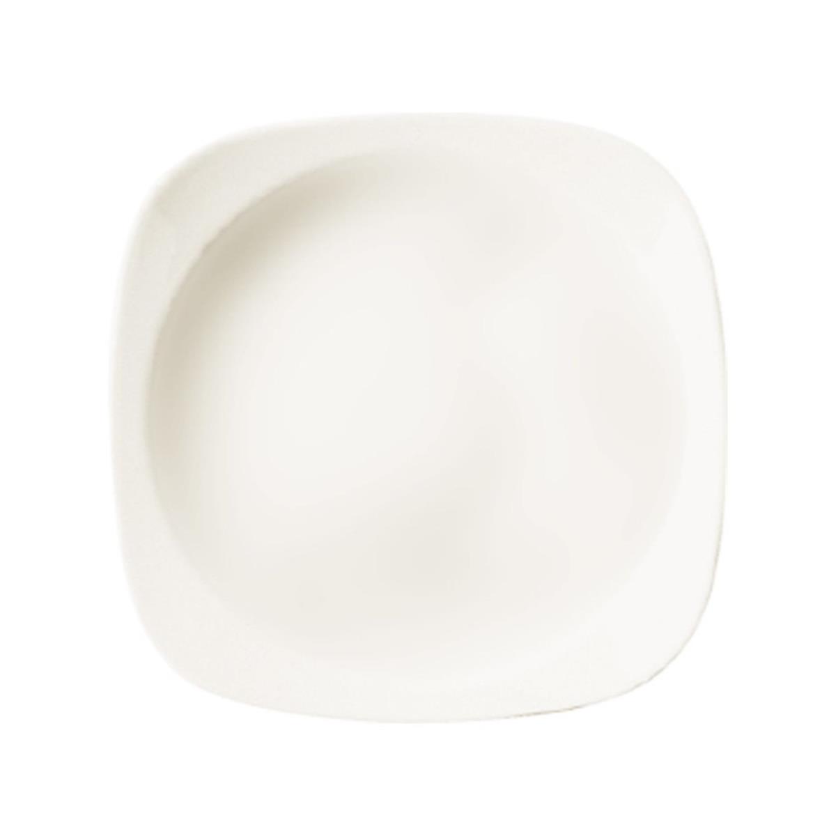 Paşabahçe | Ska | Porselen Kare Çukur TabakSkaPaşabahçe PorselenPorselen Kare Çukur Tabak