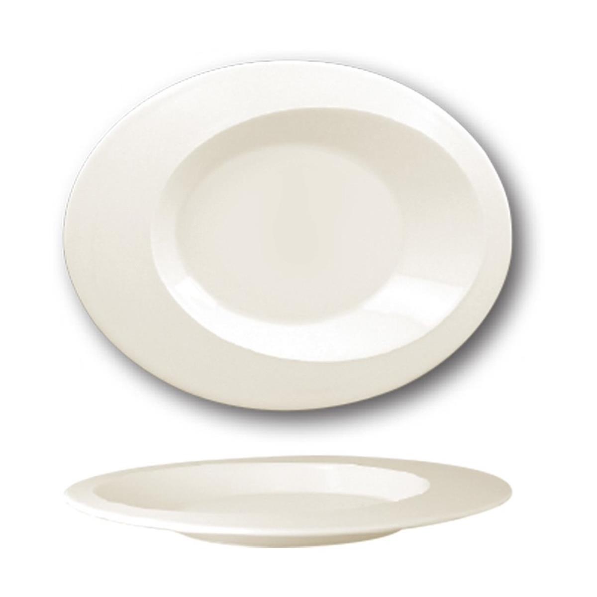 Paşabahçe | Giro | Porselen Oval Çukur TabakGiroPaşabahçe PorselenPorselen Oval Çukur Tabak