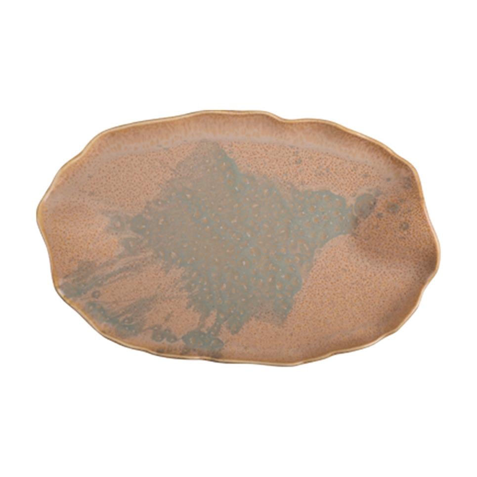 Limette JordID FinePorser Limette Jord Sonnet Sunum Tabağı 33 cm