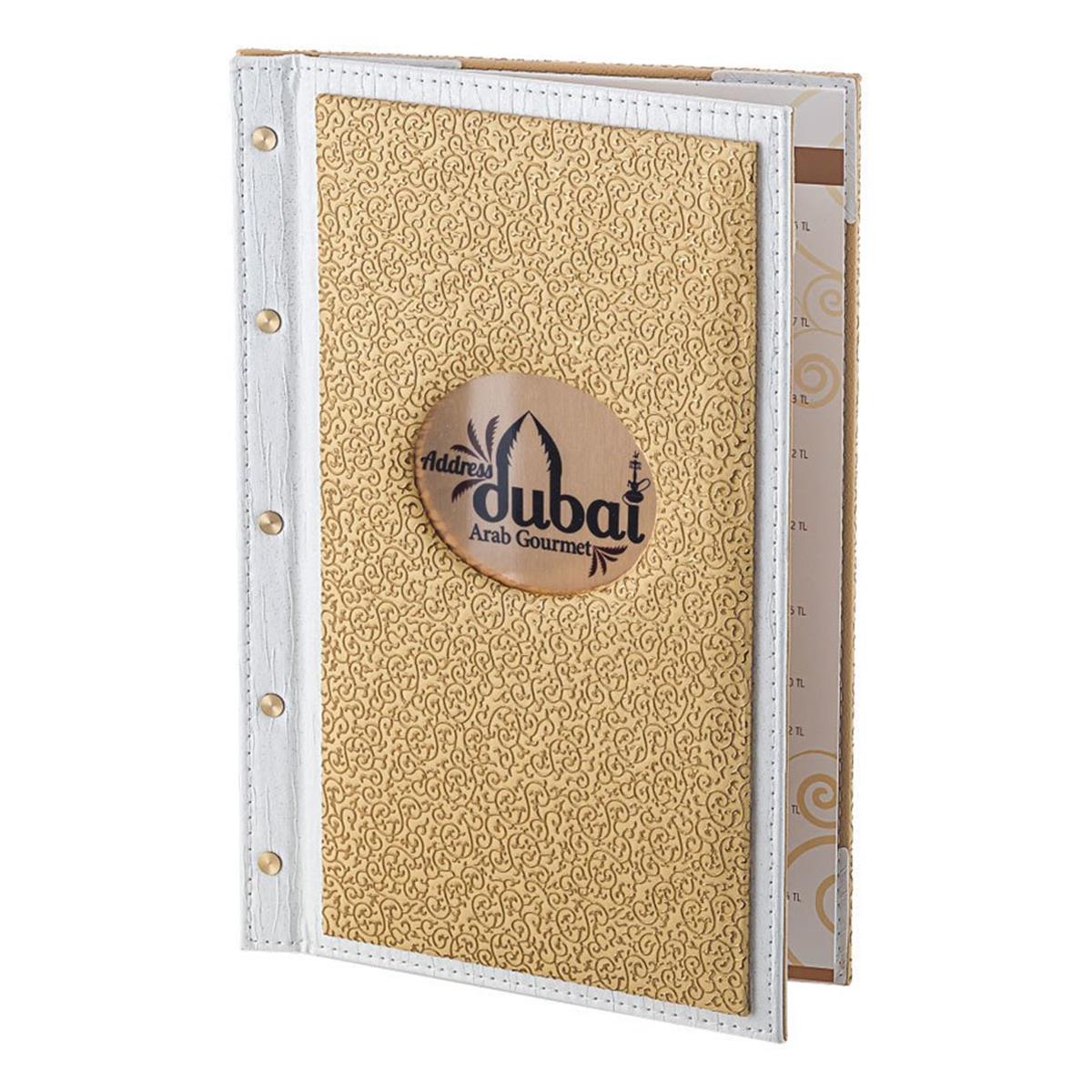 Stark Menü | Üst Plato Vidalı Metal Baskılı MenüMenü ve SümenlerStark MenüÜst Plato Vidalı Metal Baskılı Menü