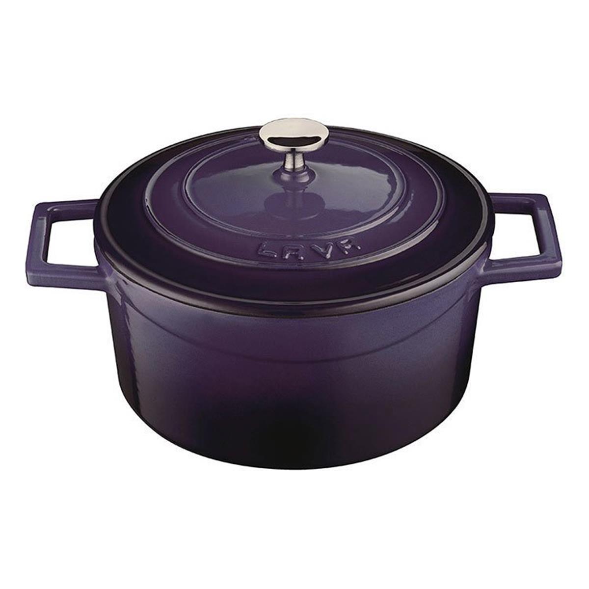 Lava - Folk Yuvarlak Döküm Demir Tencere 20 cmDöküm TencerelerLavaYuvarlak Döküm Demir Tencere