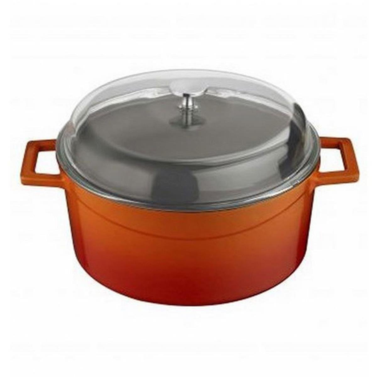 Lava Glaze Yuvarlak Döküm Demir Tencere 20 cmDöküm TencerelerLavaYuvarlak Döküm Demir Tencere