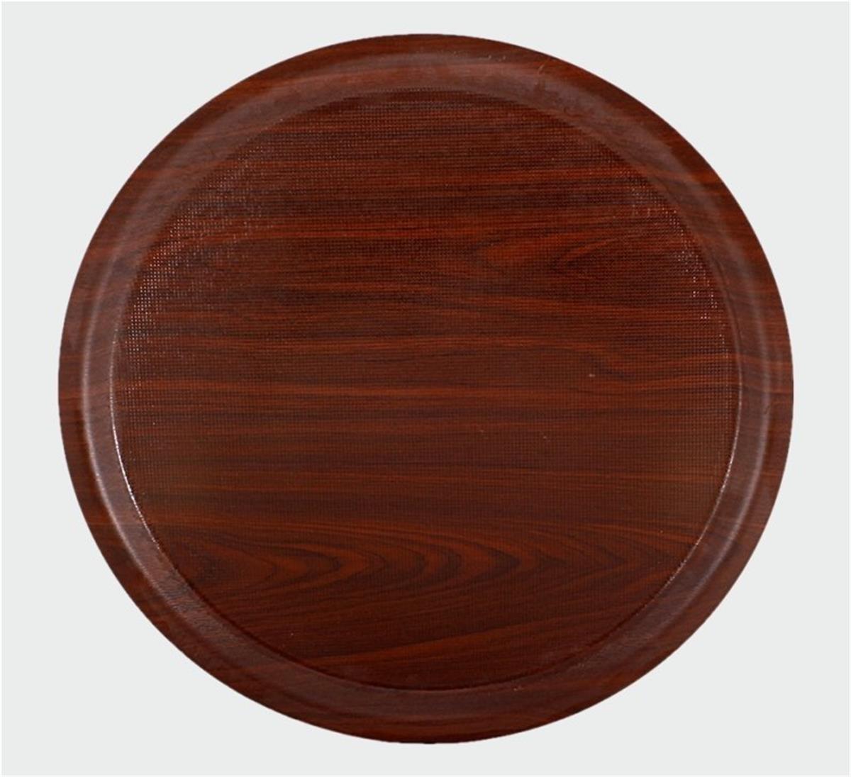 Özgül Melamin | Yuvarlak Kraft TepsiDüz YüzeyÖzgül MelaminYuvarlak Kraft Tepsi 43 cm