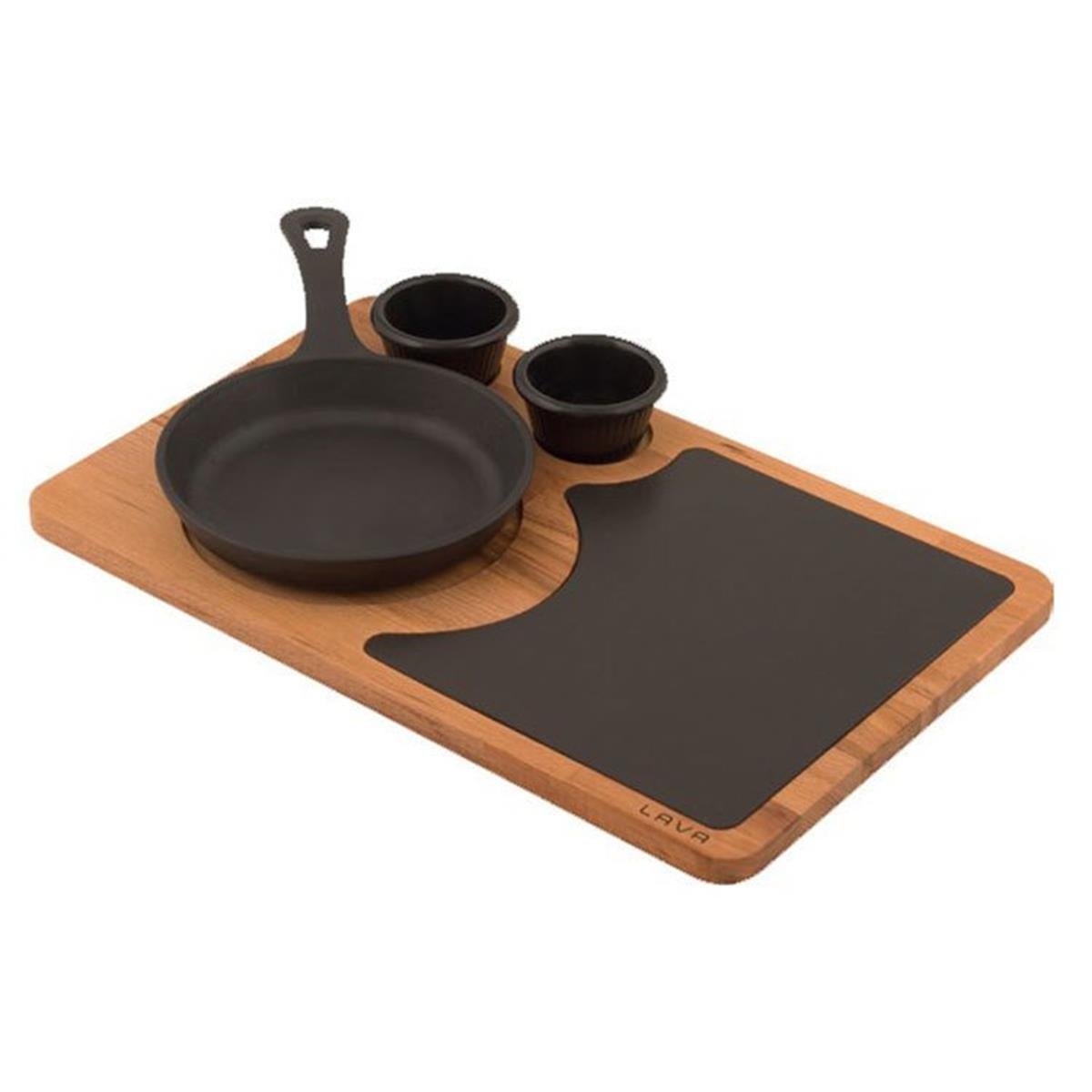 Lava Yuvarlak Saplı Tava, Ahşap ve Porselen Servis Plakası 12 cmKayın AğacıLavaYuvarlak Saplı Tava, Ahşap ve Porselen Servis Plakası