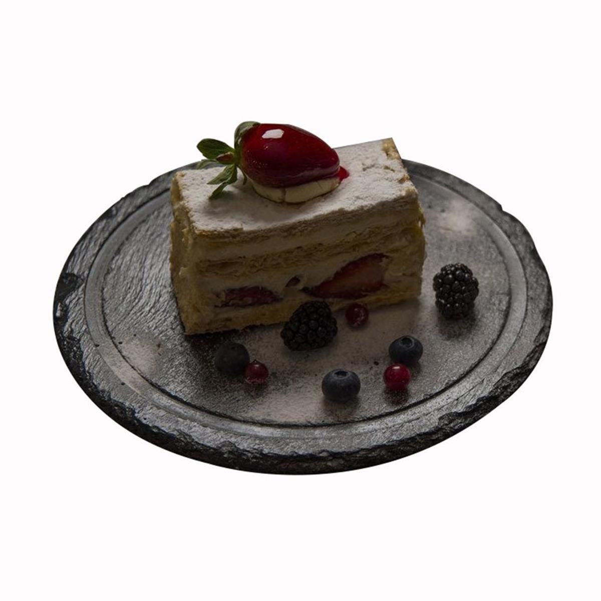 Mat | Kayrak Serisi | Yuvarlak Tabak Oluklu Naturel KenarKayrakMat For HomeYuvarlak Tabak Oluklu Naturel Kenar