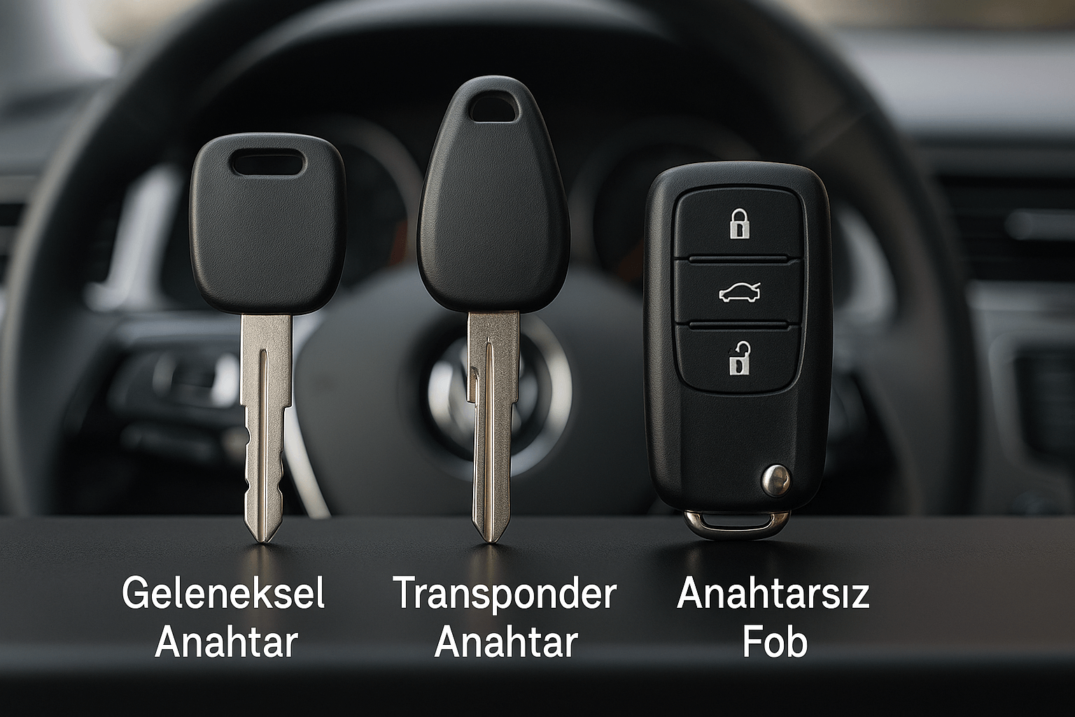 Araba Anahtarınızın Türünü Biliyor Musunuz?