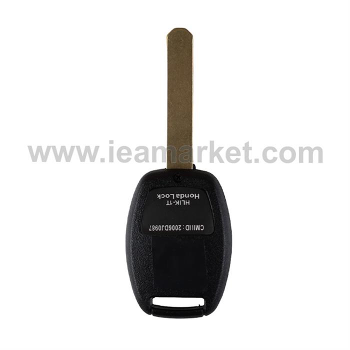 HONDA CIVIC 2 BUTON PCF7961 HITAG2 433MHZ