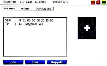 RFID TAG (BLUE) T5577 CHIP-125KHZ