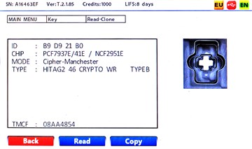 IEA CADILLAC 4+1 BUTON HITAG2 315MHZ