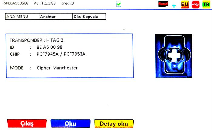 IEA HYUNDAI I10 HITAG2 433MHZ