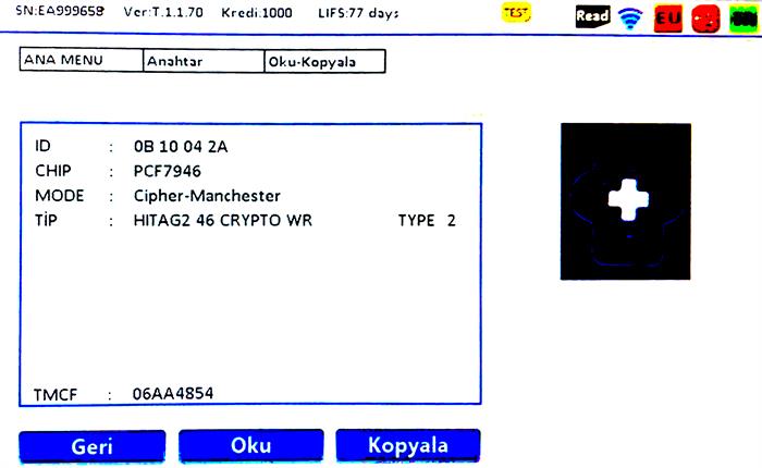 IEA NISSAN 2 BUTON BOARD 433MHZ