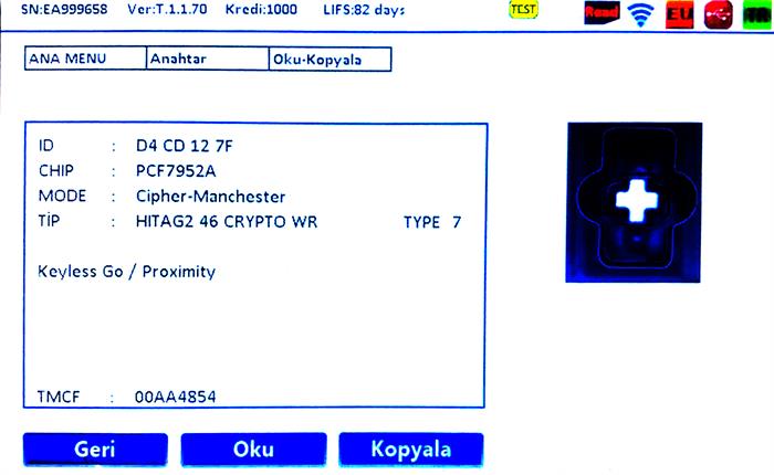 IEA NISSAN QASHQAI XTRAIL  ID46 315MHZ