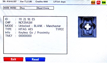 IEA NISSAN ALTIMA 5 BUTON 433MHZ