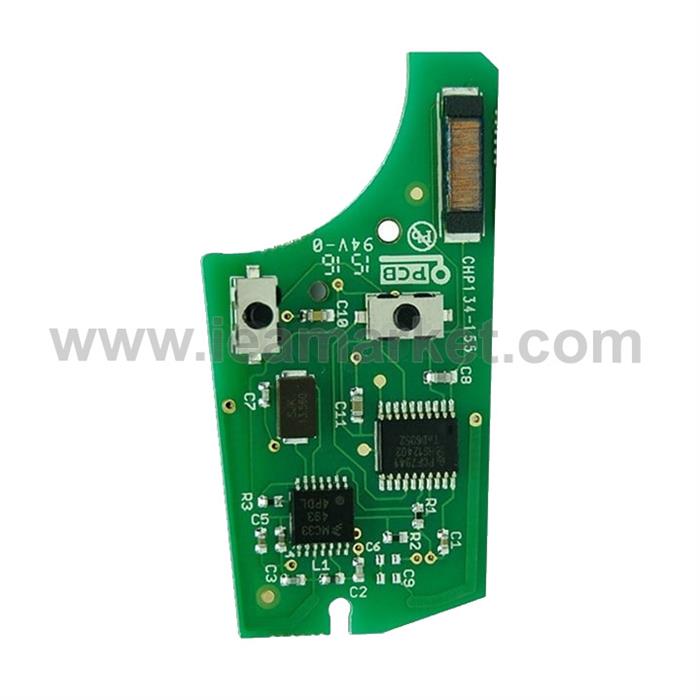 IEA MADE 2 BUTON 433 MHZ ASTRA-H PCF7941  BOARD