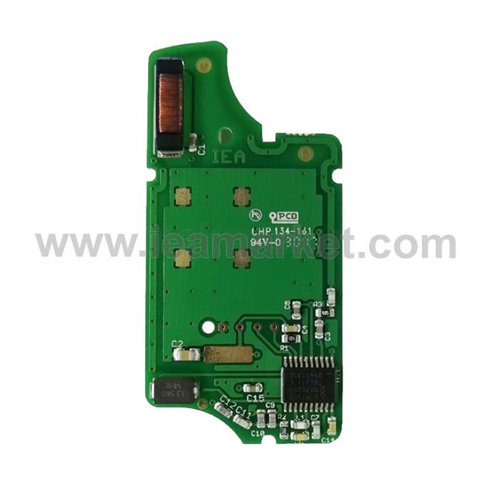 3 BUTON 433/433MHZ HITAG AES